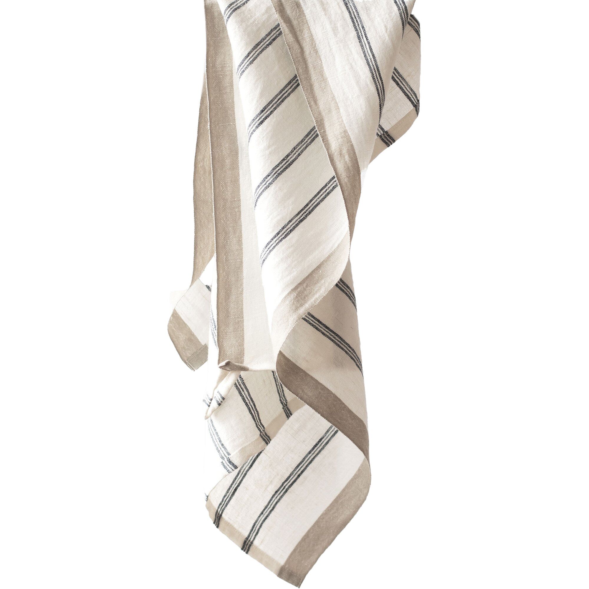 Tell me more Maya viskestykke 70x50 cm, navy stripe