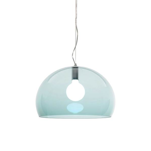 Kartell FL/Y pendel transparent - Petrol  : Erling Christensen Møbler