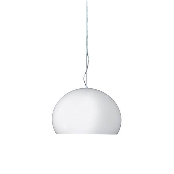 Kartell FL/Y Small pendel Glossy Opaque - hvid  : Erling Christensen Møbler