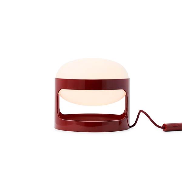 Kartell KD28 LED-bordlampe - Burgundy  : Erling Christensen Møbler