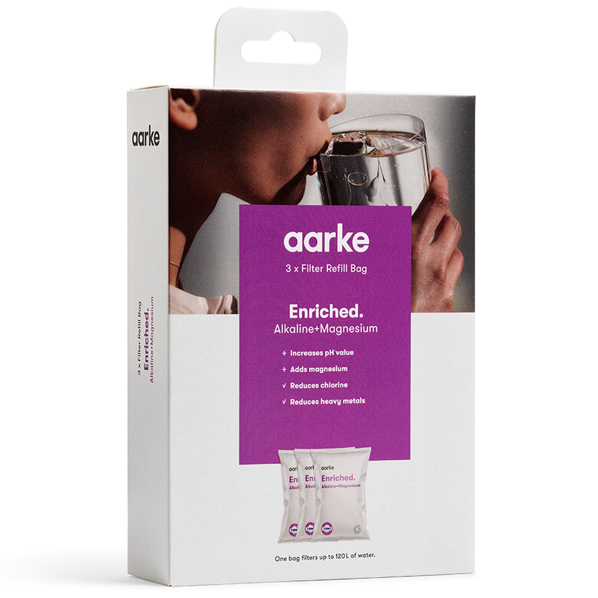 Aarke Enriched filter refill, 3-pack