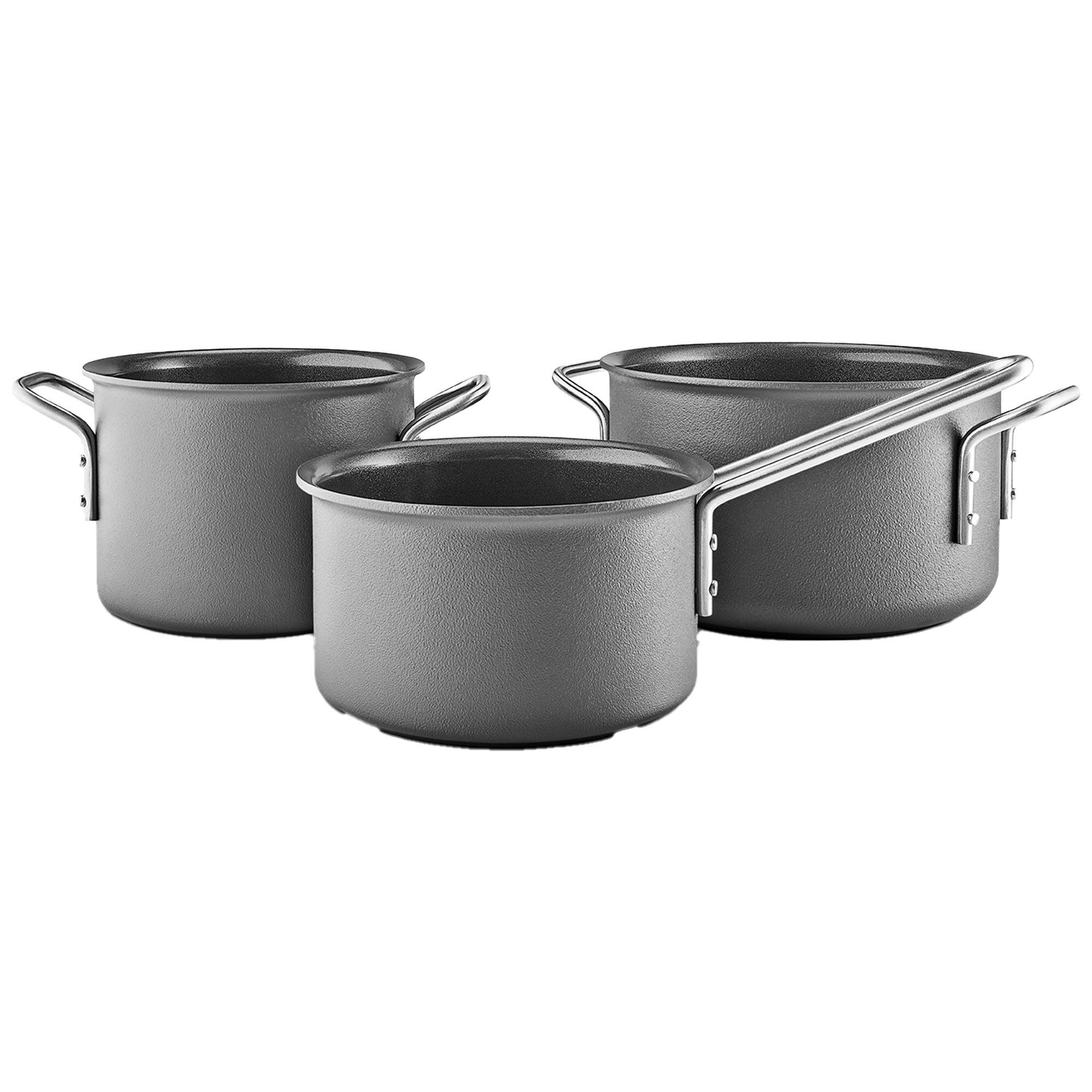Eva trio Grey Line Grydesæt 3 dele