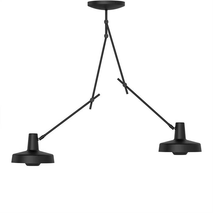 Lampefeber Arigato 2 Loftlampe - Sort  : Erling Christensen Møbler