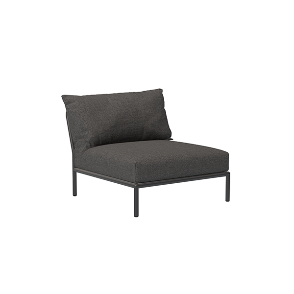 HOUE Level/2 loungestol - Dark grey basic  : Erling Christensen Møbler