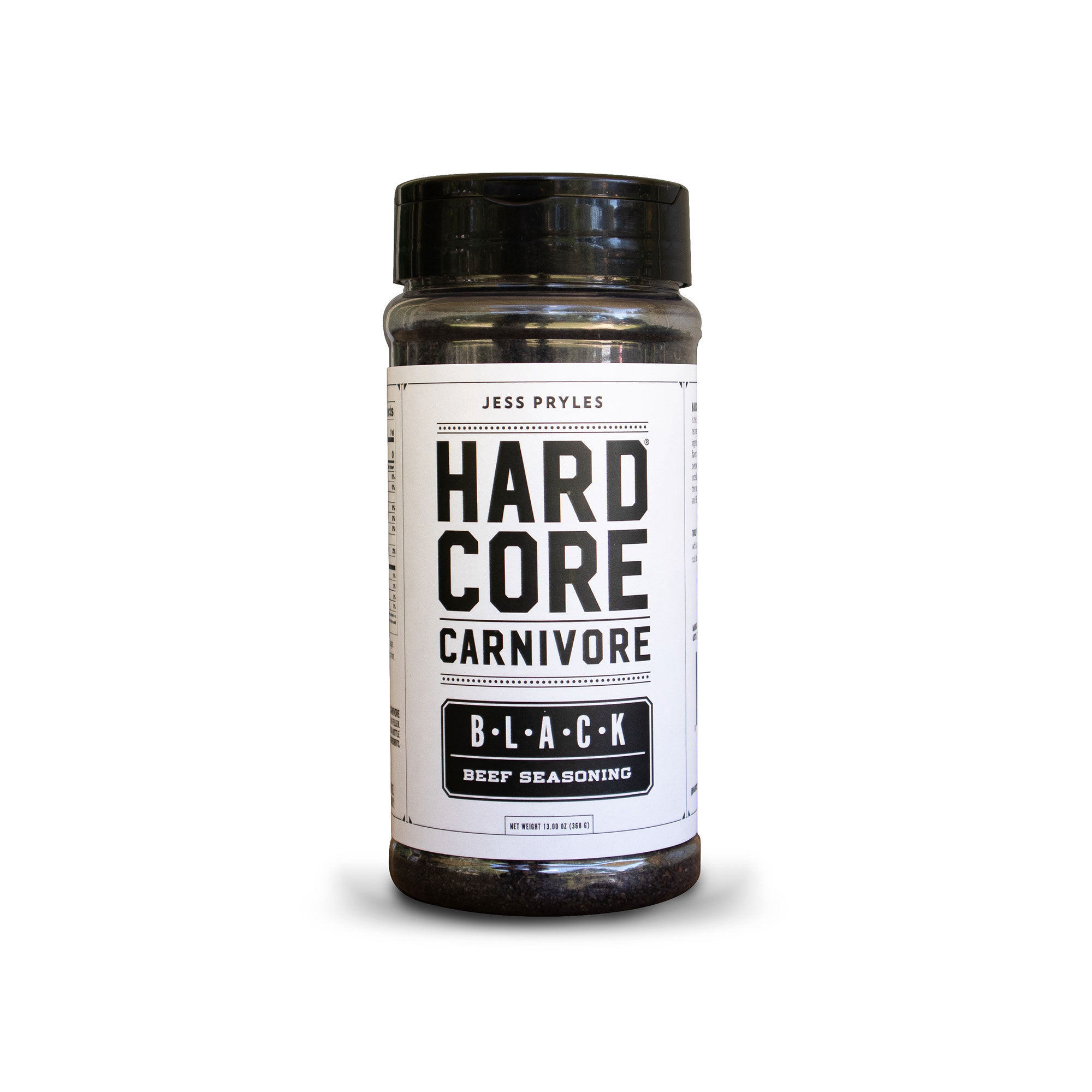 Hardcore carnivore Large Black krydderiblanding 368 g