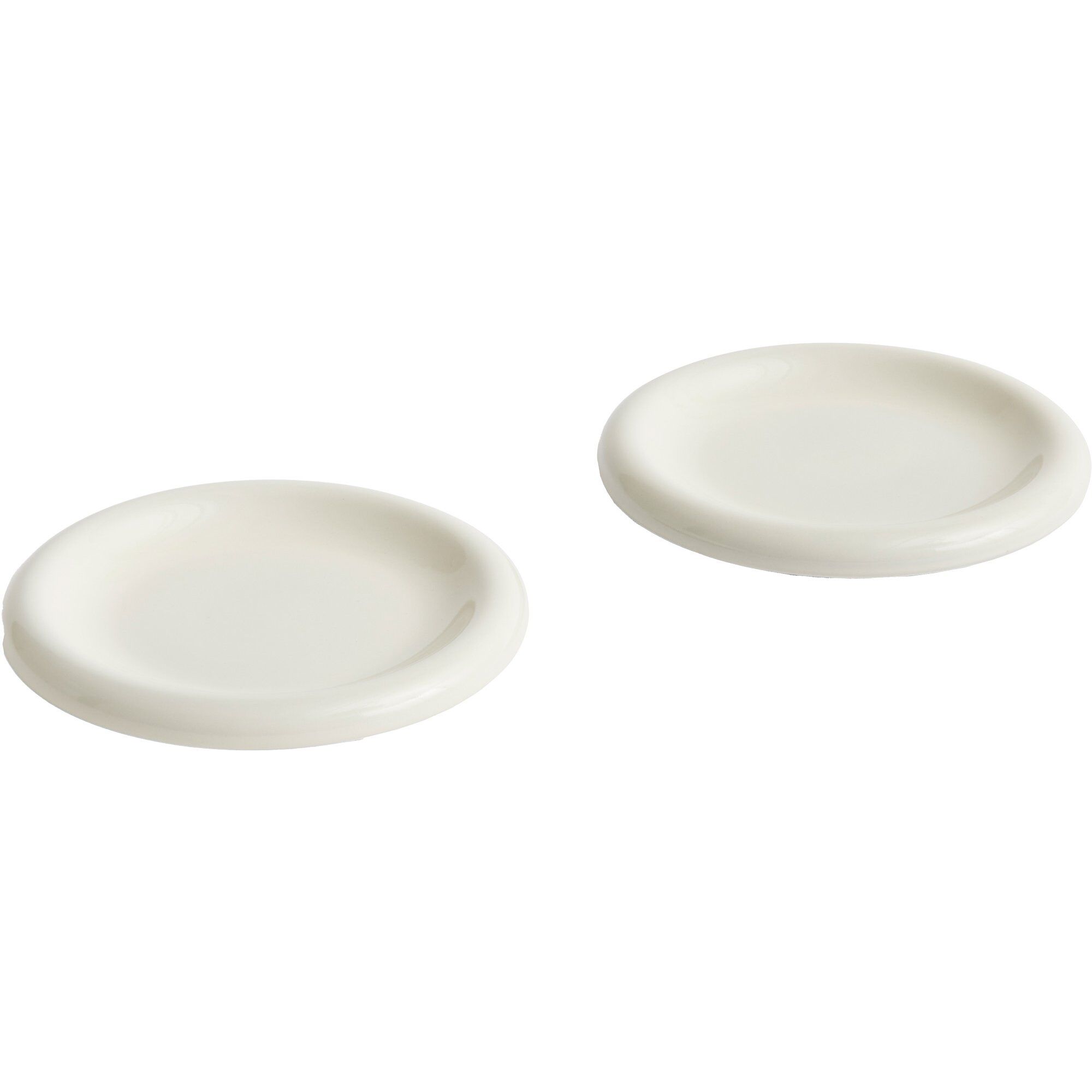 Hay Barro tallerken Ø18, offwhite, 2-pack