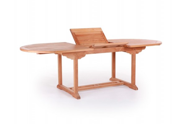 Madrid teak bord - 100x180/240
