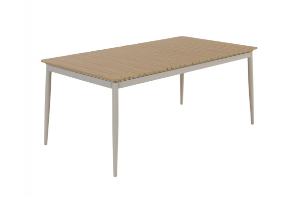 Malmø Udtræksbord - 100x180/235 cm - Gråhvid