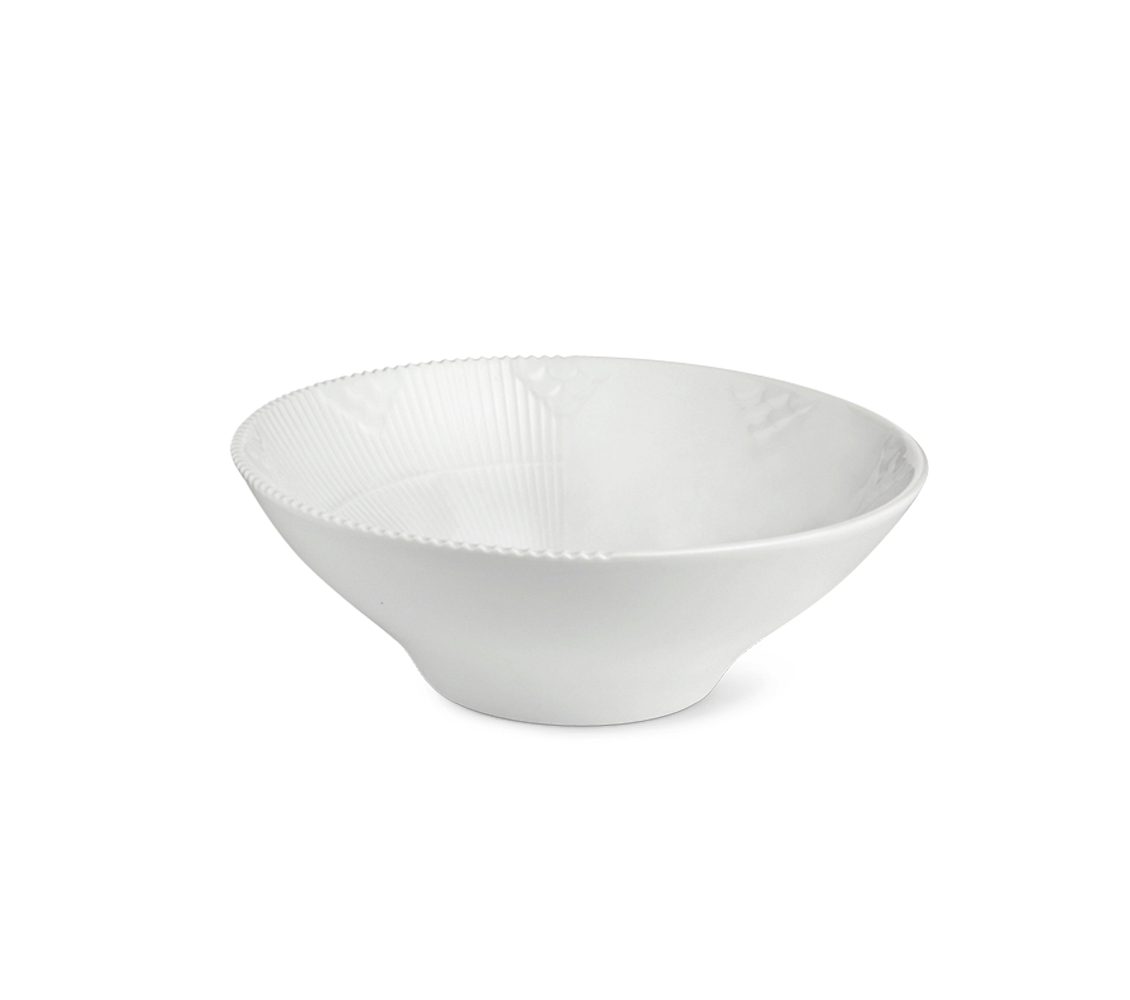 Royal Copenhagen Hvid Elements Skål, 78 cl  : Erling Christensen Møbler