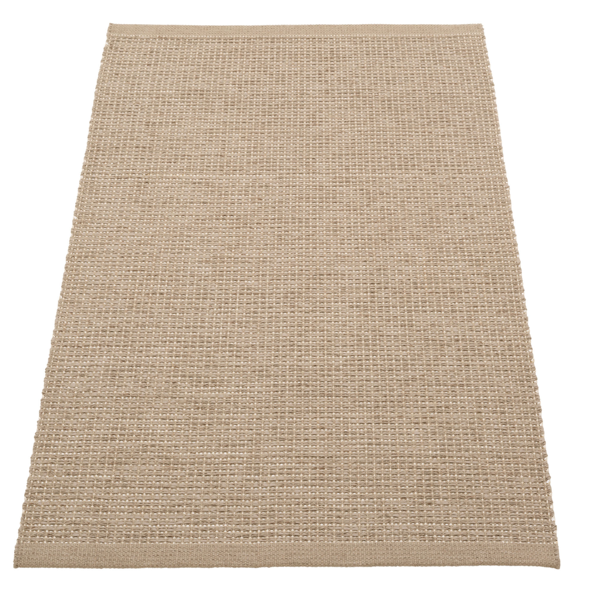 Pappelina Emm gulvtæppe 120x70 cm, potato/beige