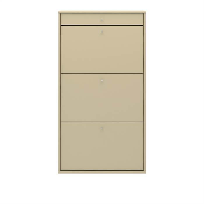 Mistral Skoskab med 4 skuffer - Beige 99 Beige : Erling Christensen Møbler