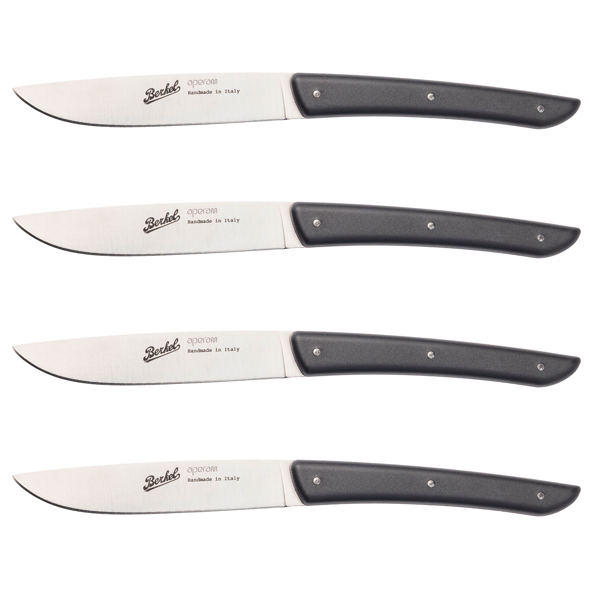 Berkel Steakkniv 4 stk, sort