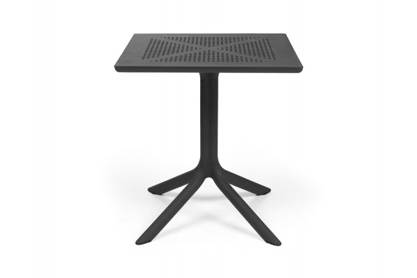 Nardi Clip Cafebord 70x70 cm - Antracit