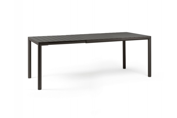 Nardi Tevere Udtræksbord 147/211cm - Antracit