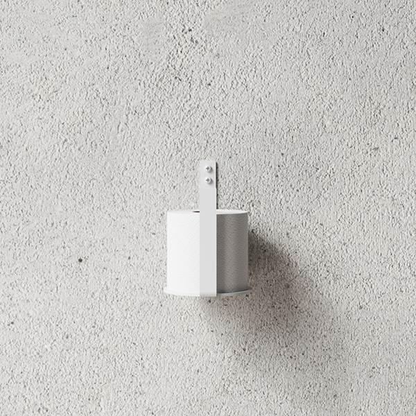 Nichba Design Nichba TOILET PAPER HOLDER EXTRA - White : Erling Christensen Møbler : Erling Christensen Møbler