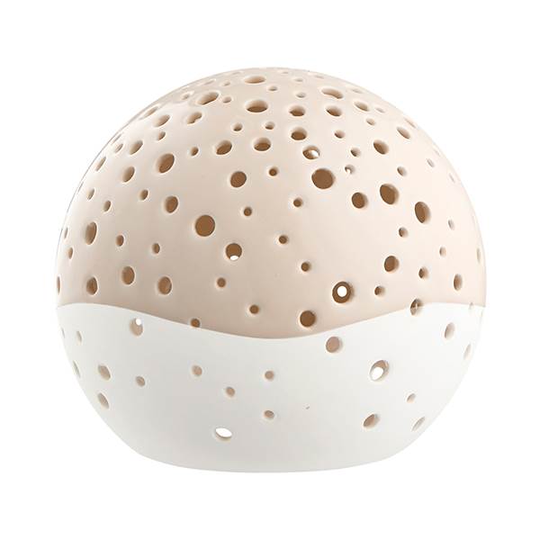 Kahler Kähler Nobili Fyrfadsstage Ø 14 cm - Nude : Erling Christensen Møbler  : Erling Christensen Møbler