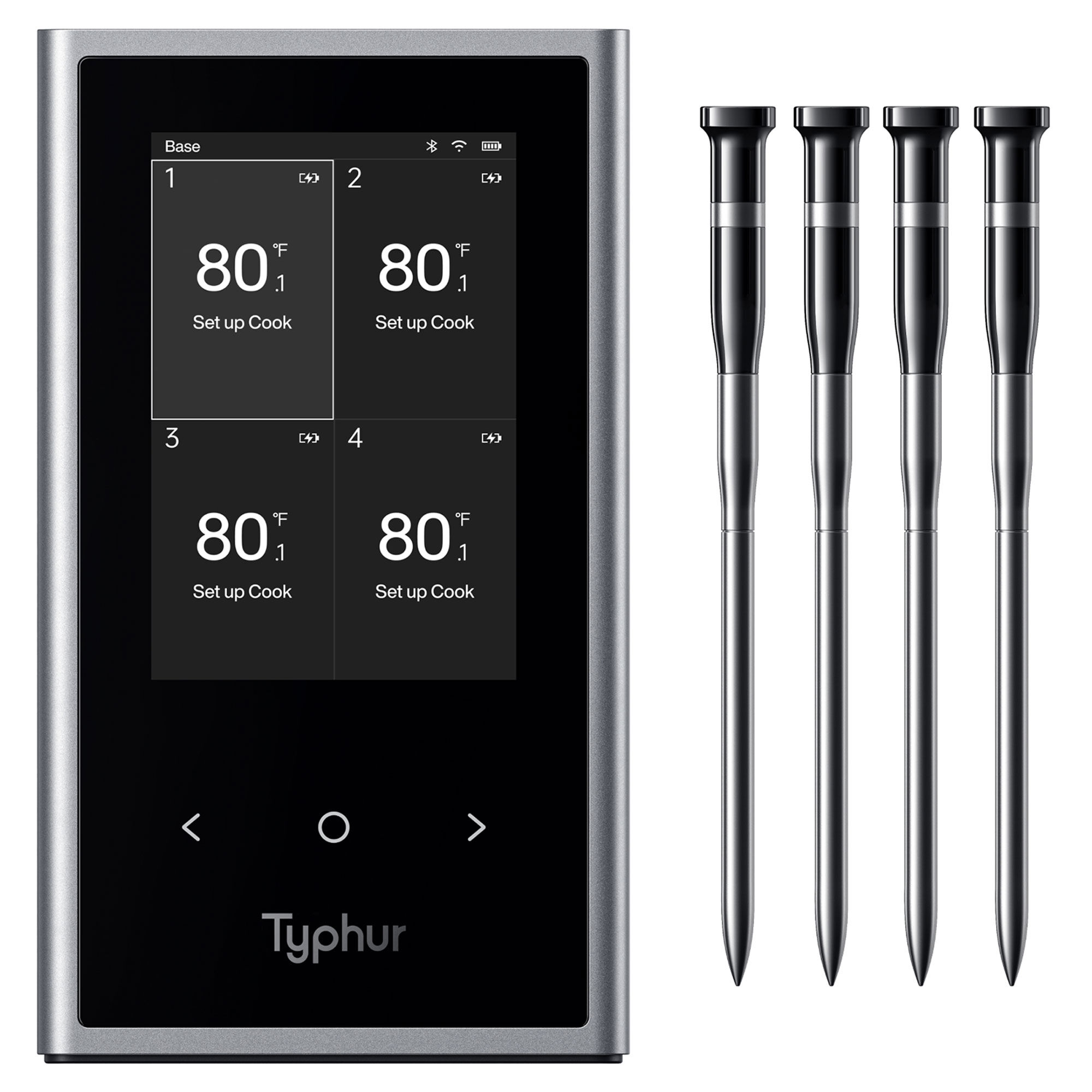 Typhurtechnology co Typhur Sync Quad trådløs termometer