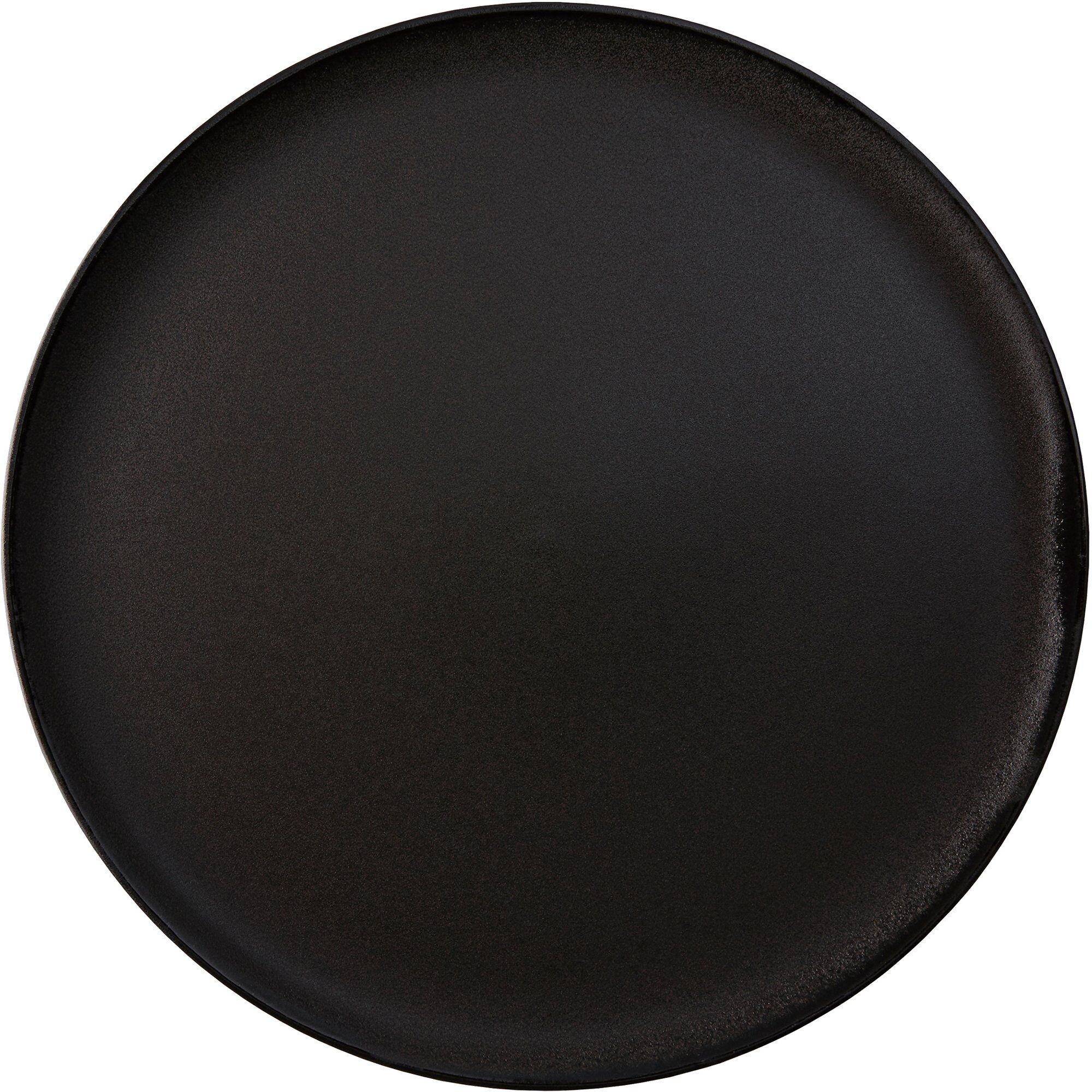 Aida RAW tallerken Ø28 cm, titanium black