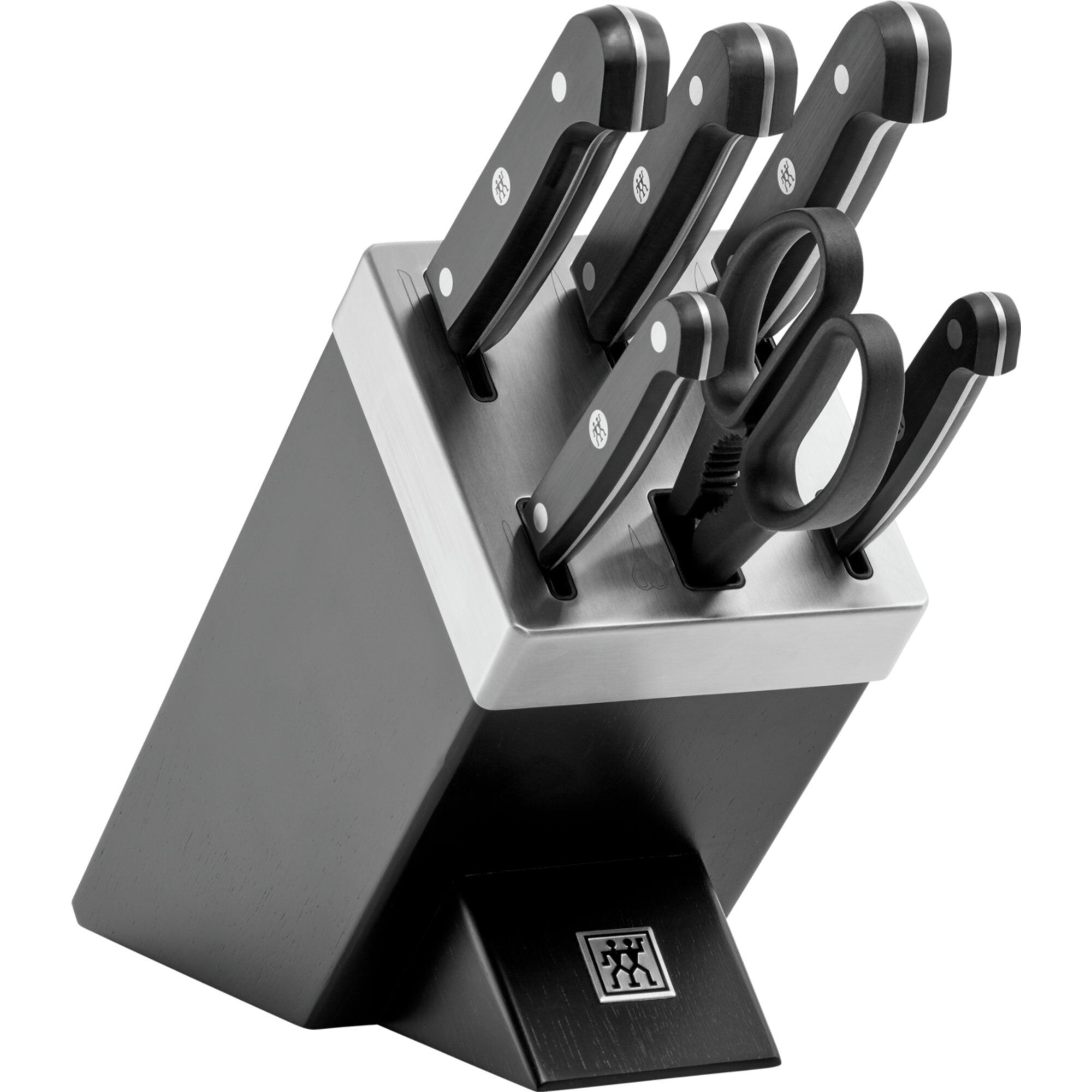 Zwilling Gourmet selvslibende knivbloksæt, 7 dele