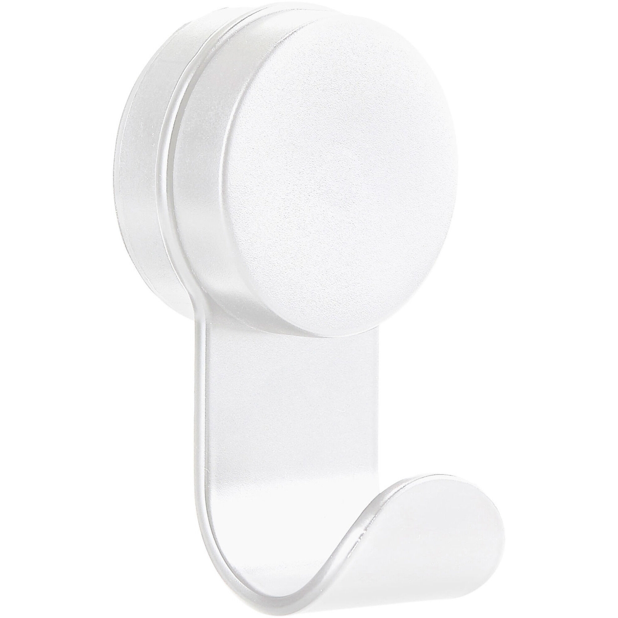 Zone Puck hook single krog, hvid