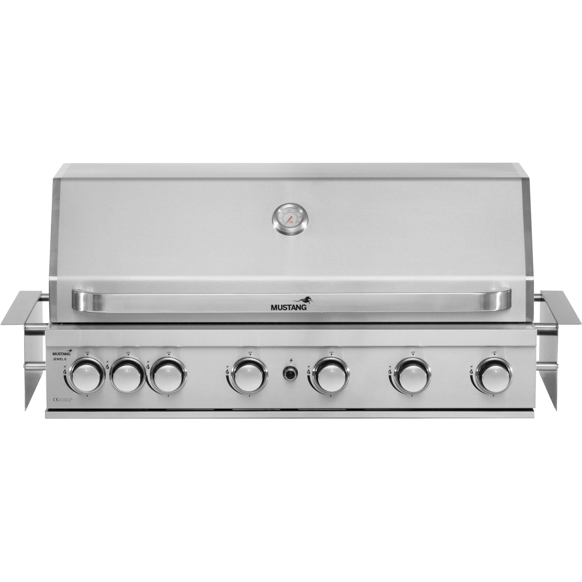 Mustang Indbygningsgrill til gas Jewel 6 built-in