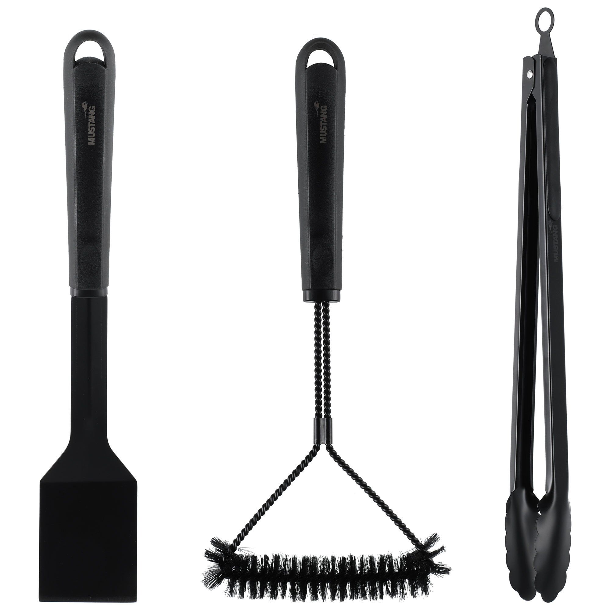 Mustang Black Line grillredskabssæt, 3 dele
