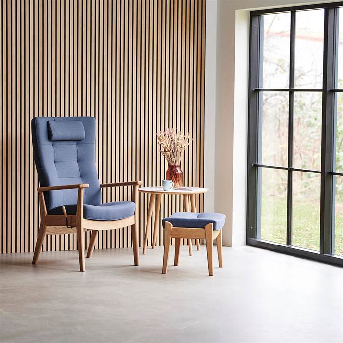 Farstrup Furniture Farstrup Comfort - Plus 5900 - Lænestol med skammel : Erling Christensen Møbler  : Erling Christensen Møbler