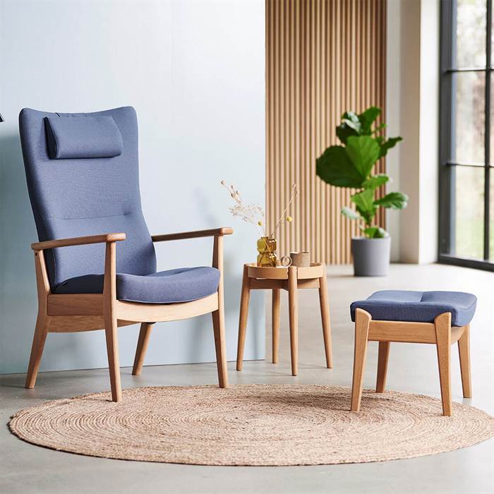 Farstrup Furniture Farstrup Comfort - Plus 5910 - Lænestol med skammel : Erling Christensen Møbler  : Erling Christensen Møbler