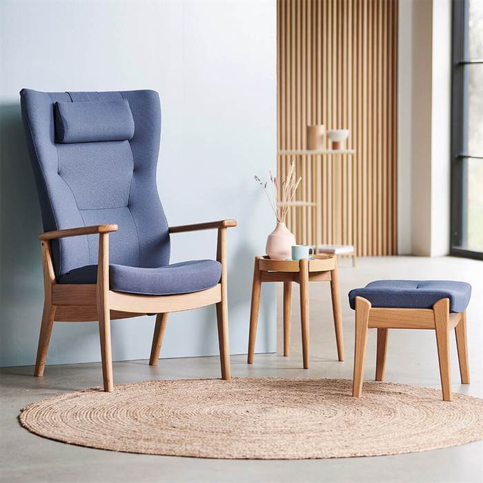 Farstrup Furniture Farstrup Comfort - Plus 5960 - Lænestol  med skammel : Erling Christensen Møbler  : Erling Christensen Møbler
