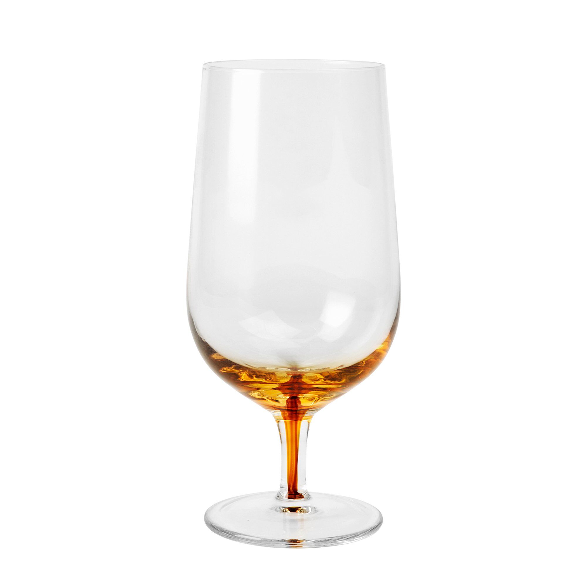 Broste Amber ølglas 50 cl