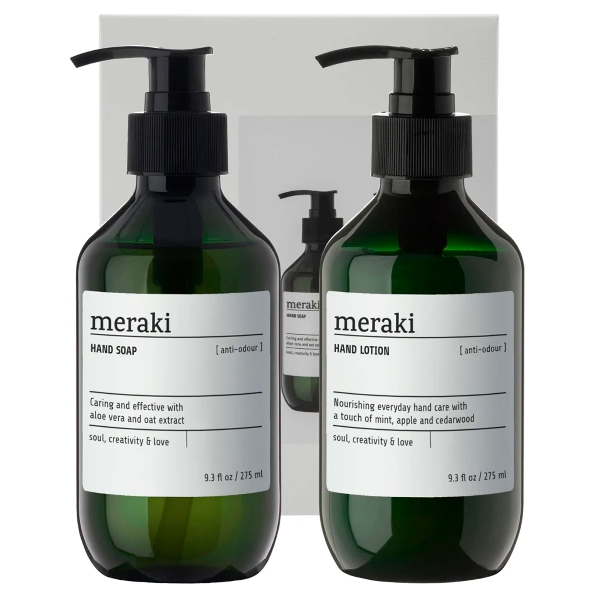 Meraki Simple Hand Care Anti-Odour Håndpleje Antiodør 550 ml, gaveæske