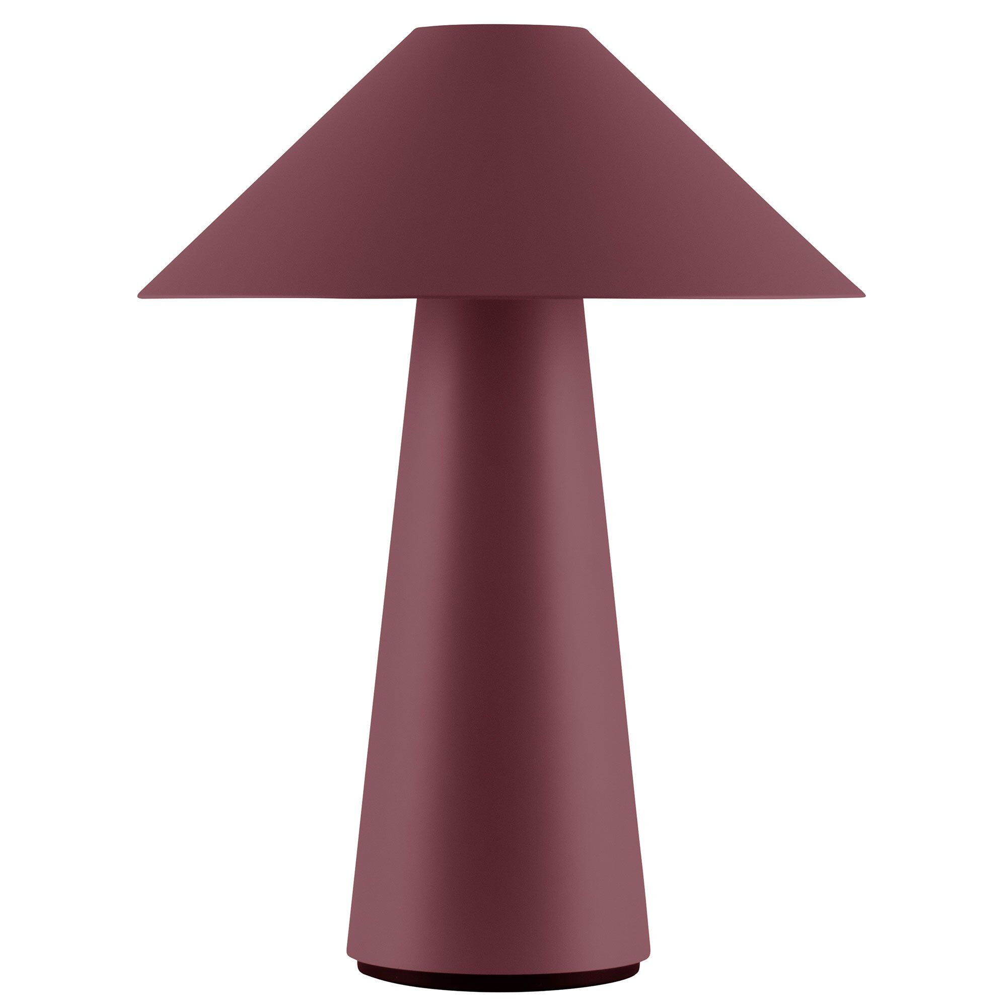 Globen lighting Cannes portabel bordlampe, burgundy