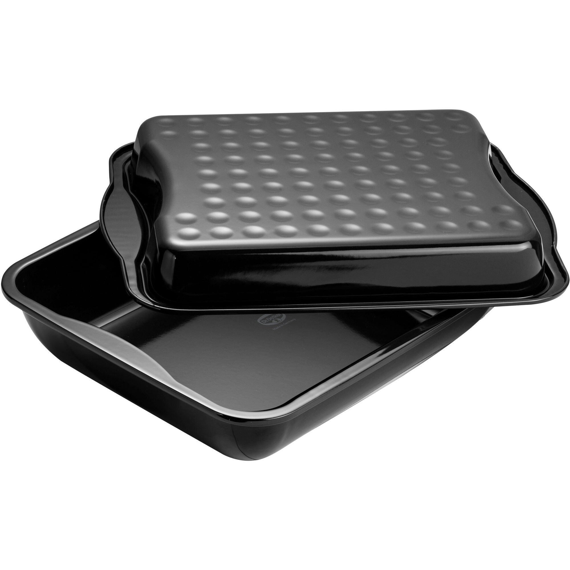 Dr oetker XXL ovnform med låg 40 cm, sort