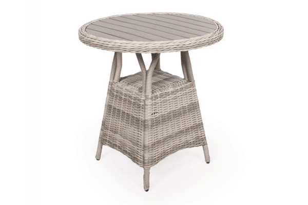 Rio Lys Grå Cafebord - Ø 70 cm
