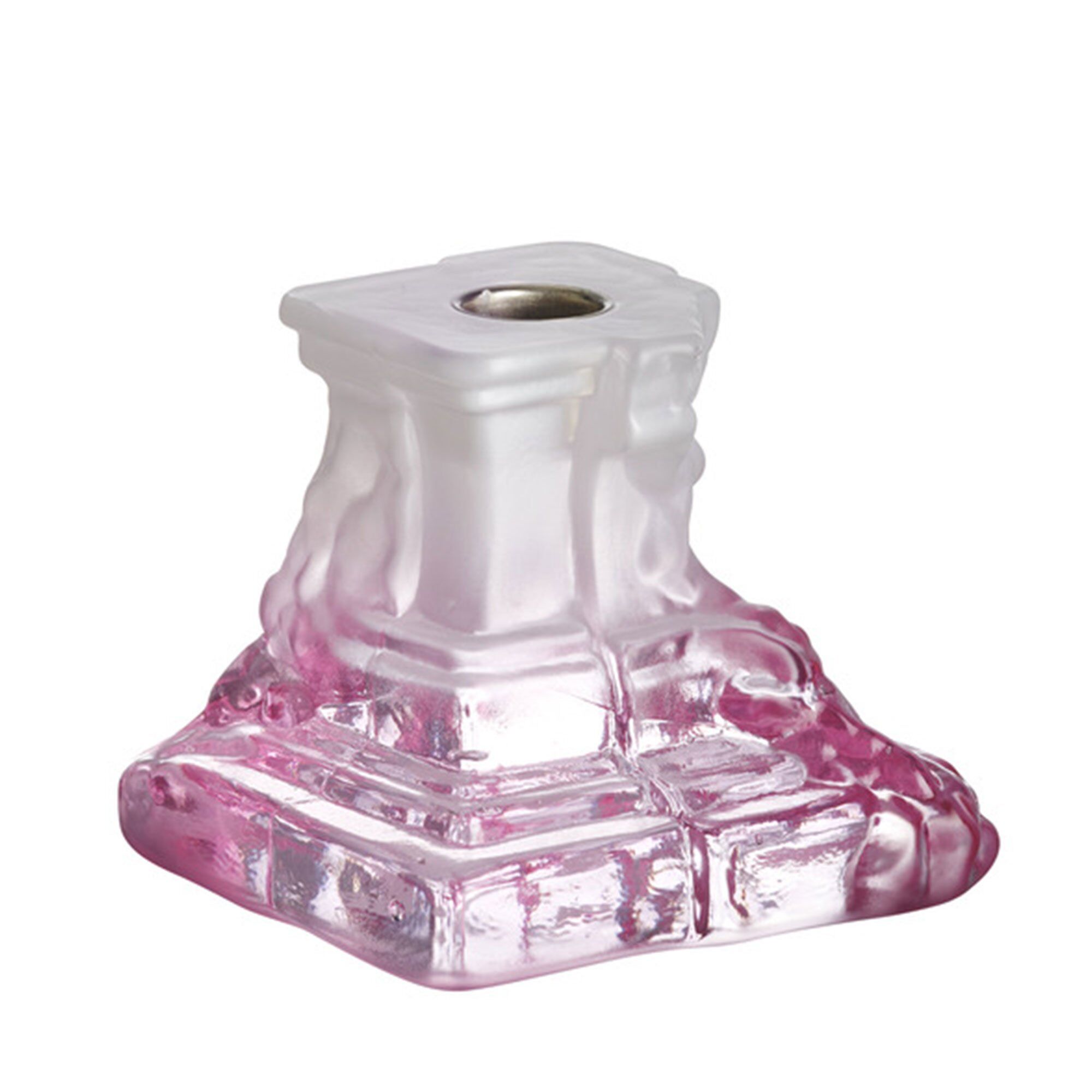Kosta boda Rocky Baroque lysestage 95 mm, spicy rose