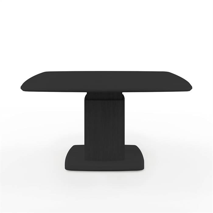 Skovby SM242 / SM266 sofabord - 99 x 99 cm - Bordplade: Sortlakeret eg  : Erling Christensen Møbler