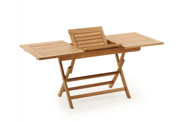 Sofia Teak Udtræksbord - 70x120/170 cm