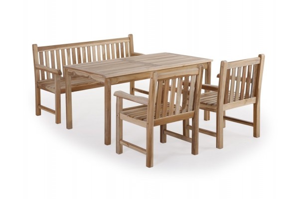 Solo teak havemøbelsæt