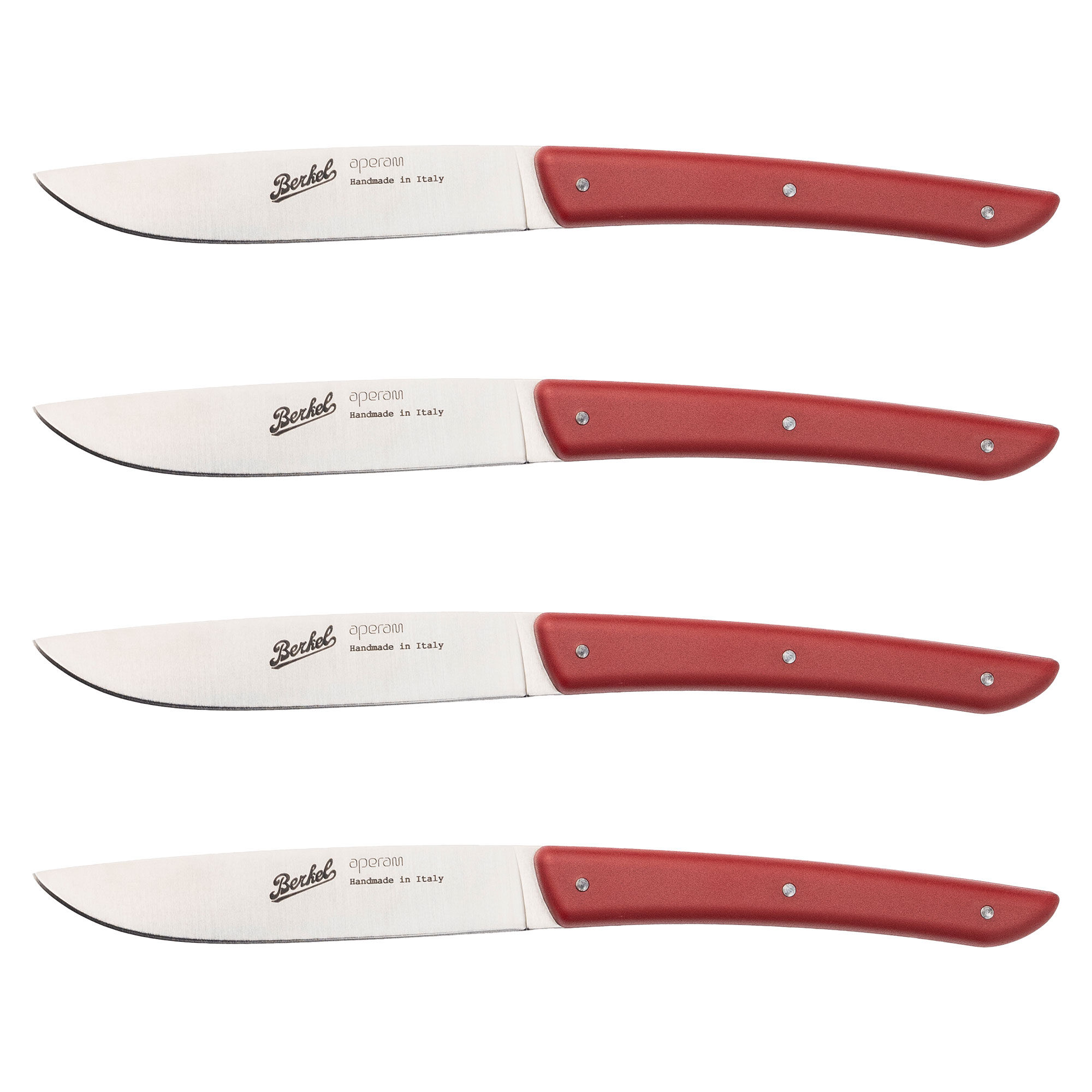 Berkel Steakkniv 4 stk, rød