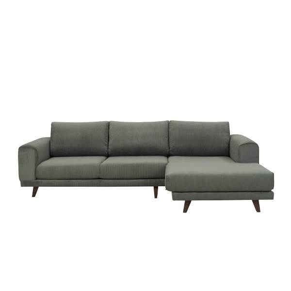 Erling Christensen Møbler Theodor chaiselongsofa - grøn fløjl : Erling Christensen Møbler  : Erling Christensen Møbler
