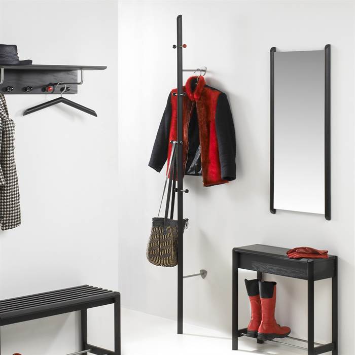 Thomsen Furniture Spejl - Egetræ - Sortlakeret  : Erling Christensen Møbler