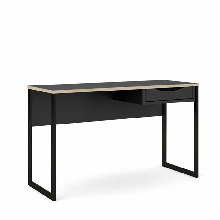 Tvilum Function Plus skrivebord - Mat sort  : Erling Christensen Møbler
