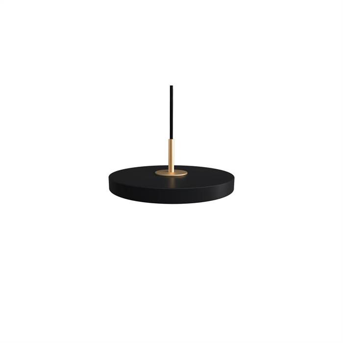 Umage Asteria micro pendel, dæmpbar - Black  : Erling Christensen Møbler
