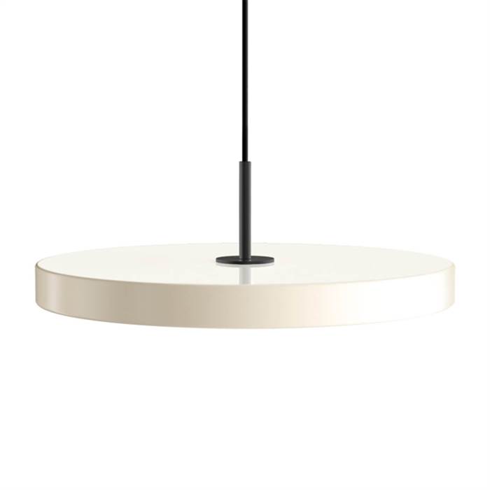 Umage Asteria pendel - Medium -  Pearl white / sort  : Erling Christensen Møbler