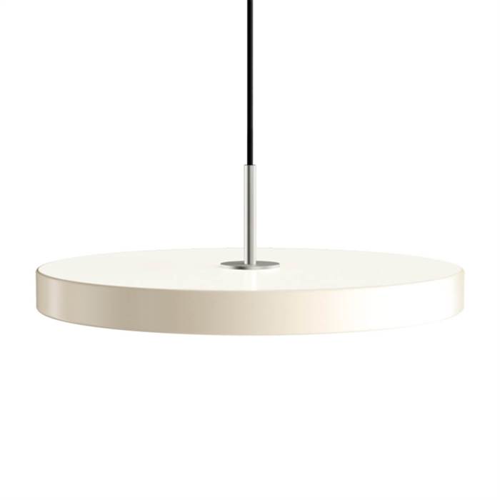 Umage Asteria pendel - Medium - Pearl White / Stål  : Erling Christensen Møbler