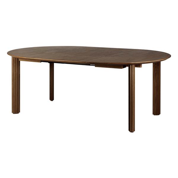Umage Comfort Circle rundt spisebord m. udtræk - Ø 132 cm - Mørk eg  : Erling Christensen Møbler