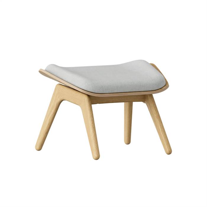 Umage The Reader Ottoman - Sterling - Lys eg  : Erling Christensen Møbler