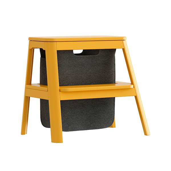 Umage Step It Up skammel - Saffron yellow  : Erling Christensen Møbler