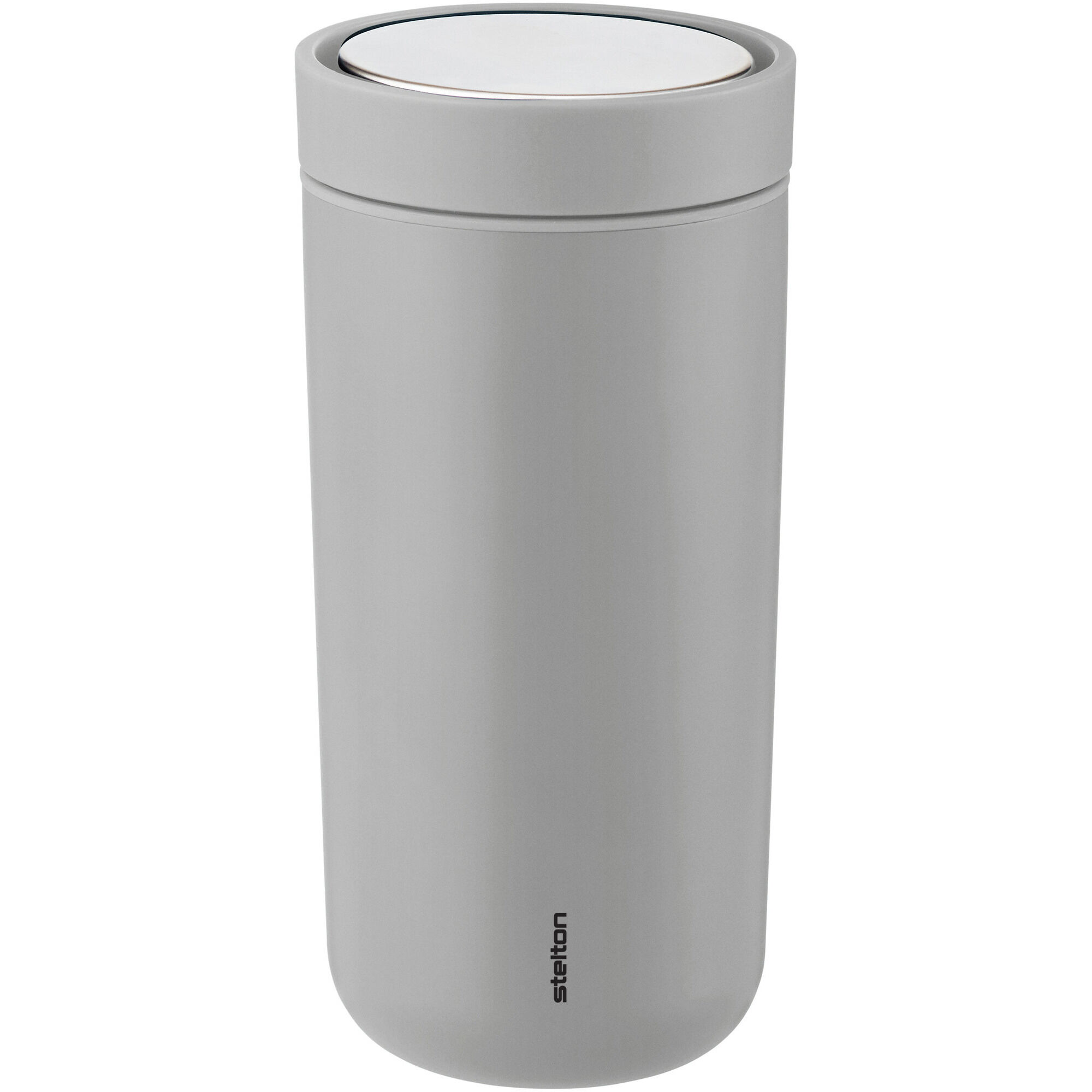 Stelton To Go Click termokop 0,4 liter, lysegrå