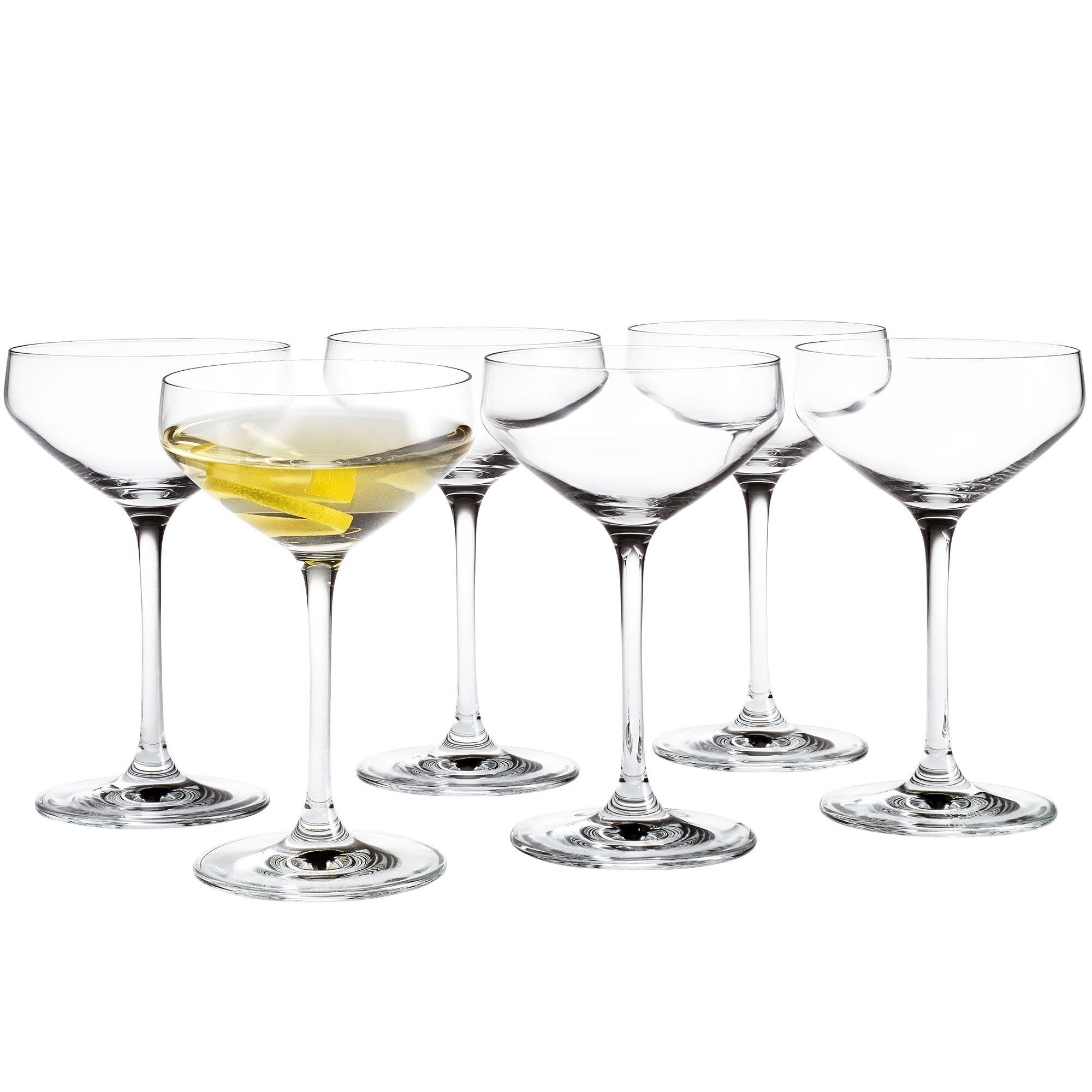 Holmegaard Perfection Martiniglas Klar 29 cl., 6 stk.